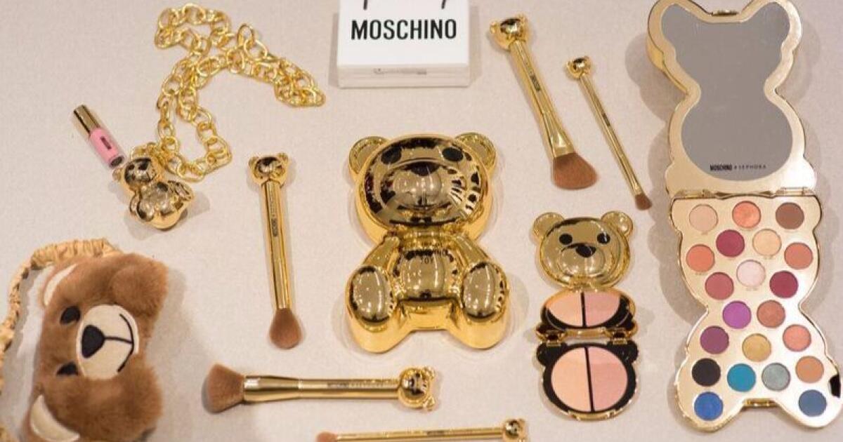 Moschino makeup discount bear uk